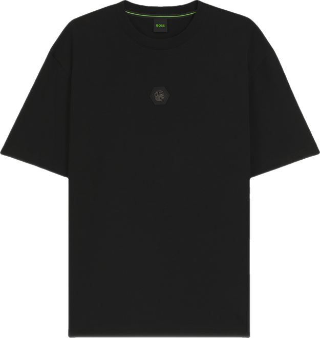 Boss by  Men's Double B Monogram Cotton-Jersey T-Shirt