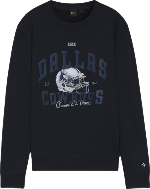 Boss x Dallas Cowboys Helmet Graphic Sweatshirt