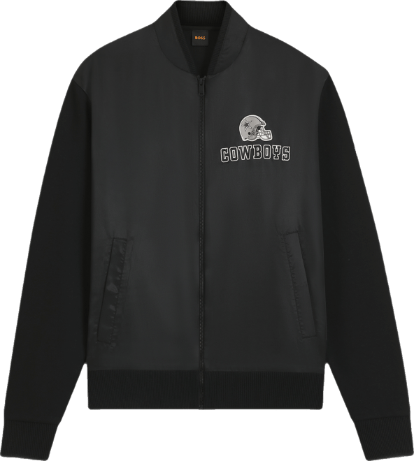 Boss x Dallas Cowboys Helmet Graphic Bomber Jacket
