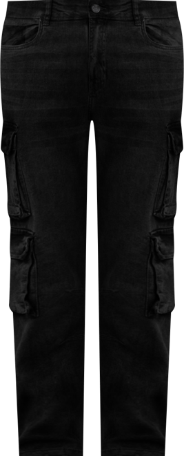 Men's Straight Fit Cargo Jeans