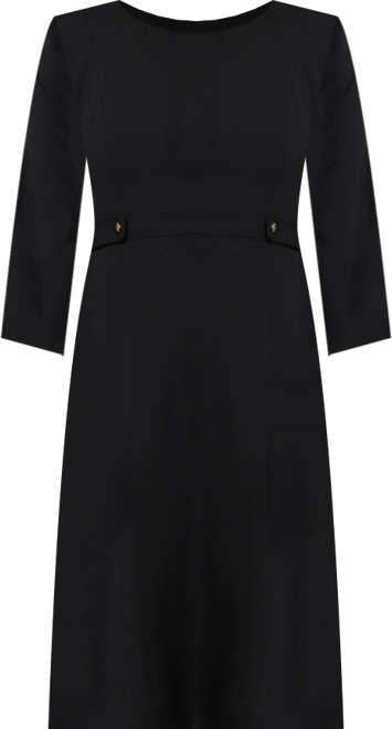 Women's Tab-Waist Fit & Flare Dress