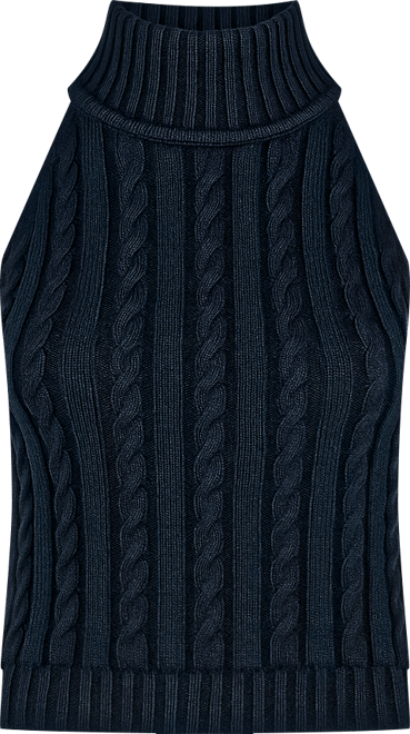 Women's Wild Silk Sleeveless Sweater