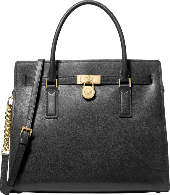 Hamilton Moderne Large Leather Satchel
