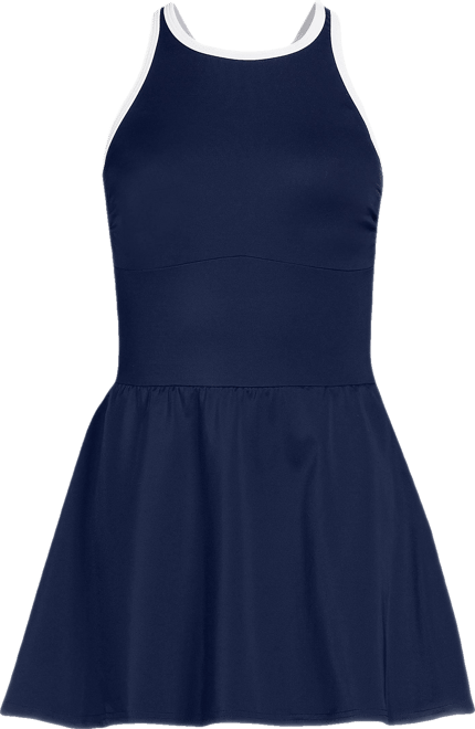 Women's Ddd-Cup Tugless High Neck Swim Dress Swimsuit