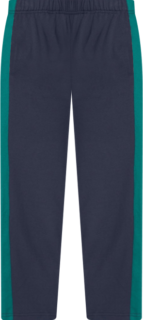 Plus Size Side-Stripe Cotton French Terry Capri