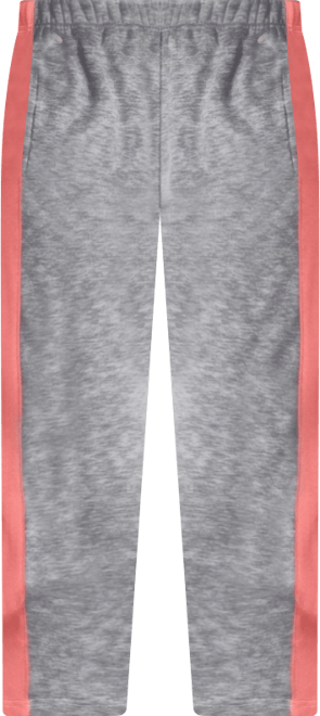 Plus Size Side-Stripe Cotton French Terry Capri