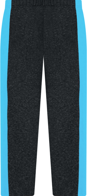 Plus Size Side-Stripe Cotton French Terry Capri