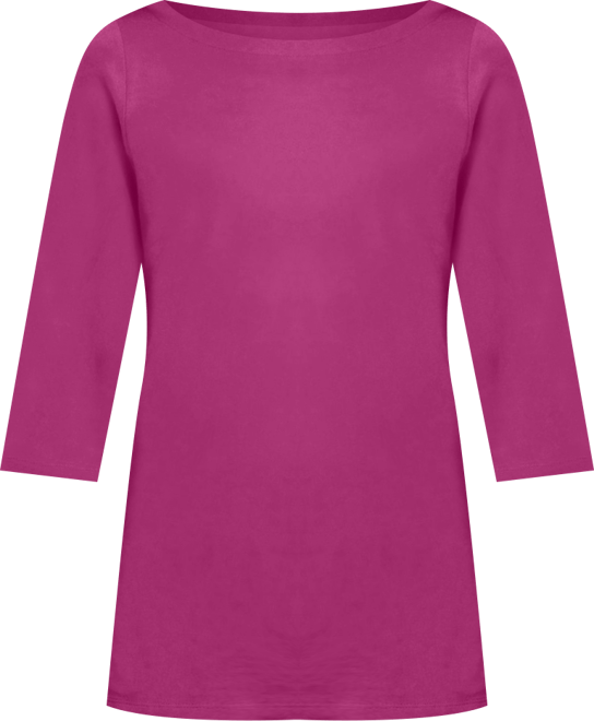 Women's Within Perfect Three-Quarter Sleeve Boatneck Tee