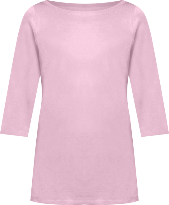 Women's Within Perfect Three-Quarter Sleeve Boatneck Tee
