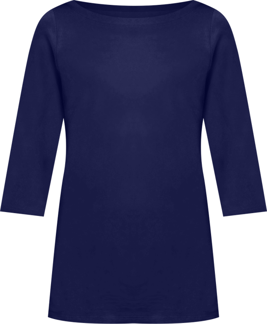 Women's Within Perfect Three-Quarter Sleeve Boatneck Tee