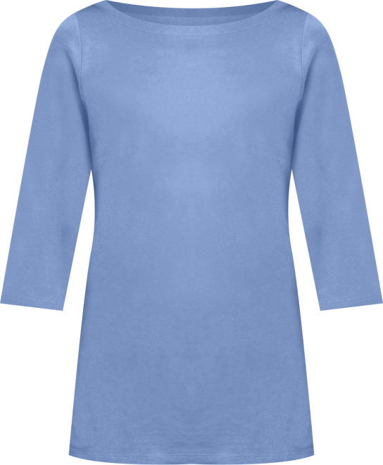 Women's Within Perfect Three-Quarter Sleeve Boatneck Tee