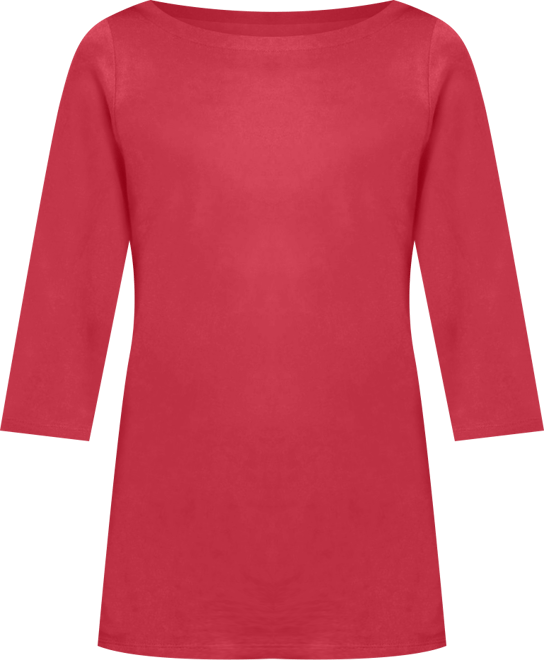 Women's Within Perfect Three-Quarter Sleeve Boatneck Tee