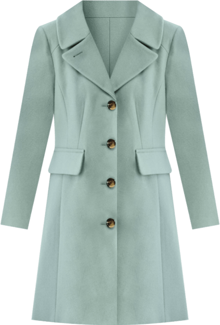 Women's Single-Breasted Walker Coat, Exclusively at Macy's