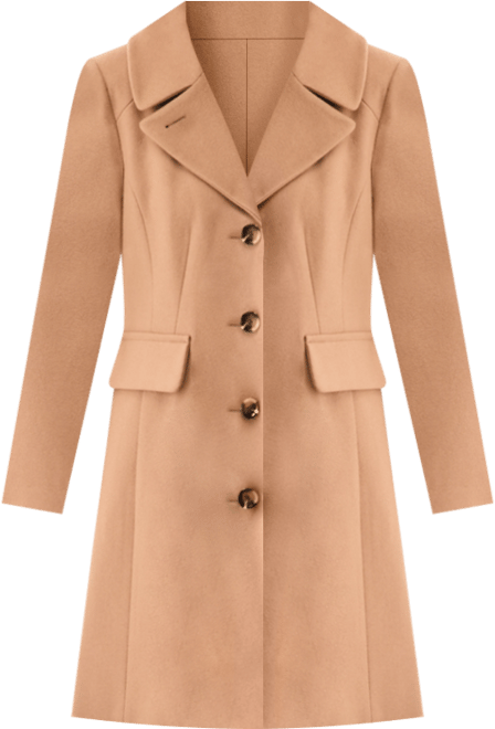 Women's Single-Breasted Walker Coat, Exclusively at Macy's