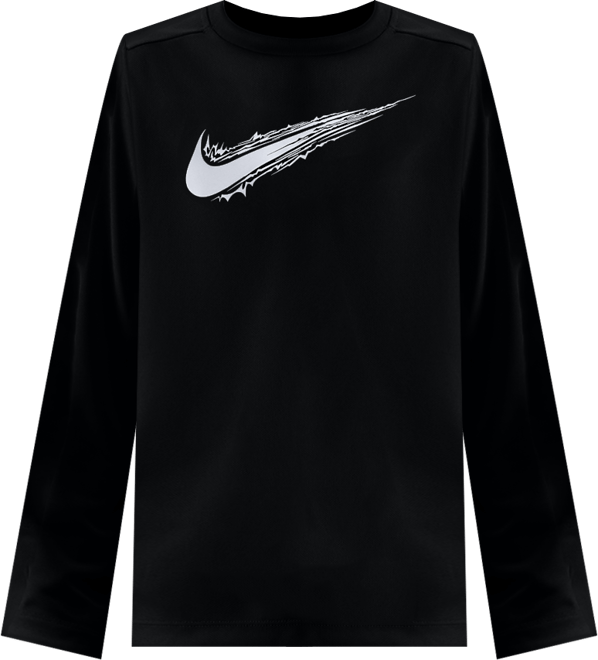 Nike Multi Playera de manga larga Dri-FIT para niño talla grande