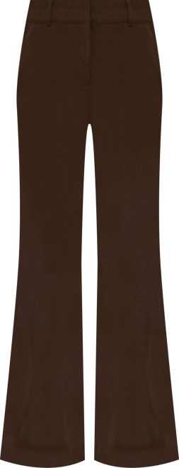 Chocolate Brown Wide Wale Corduroy Hunter Pants