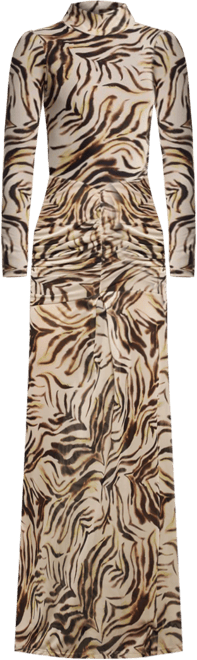 Nightcap Drop Waist Mesh Maxi Dress | Bloomingdale's Women