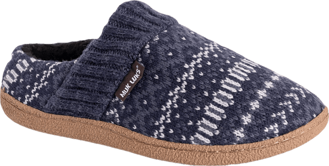 Men's Marcel Slipper, Ebony/Charcoal, L (12-13)