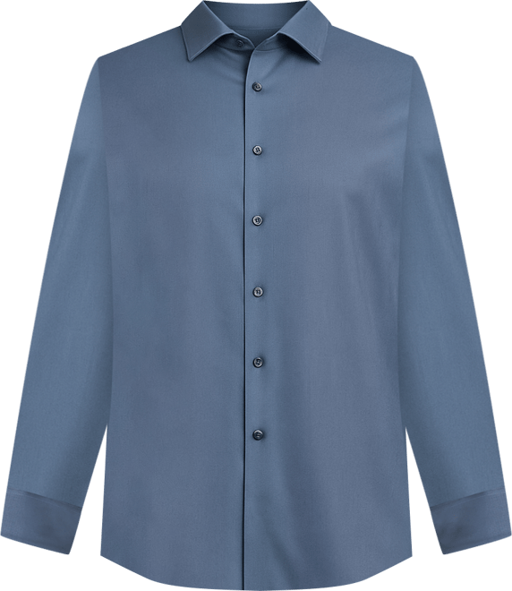 Men's Steel Plus Regular Fit Dress Shirt
