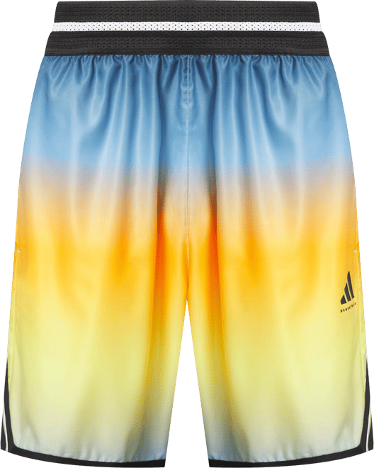 Men's Faded 3-Stripes Logo Shorts