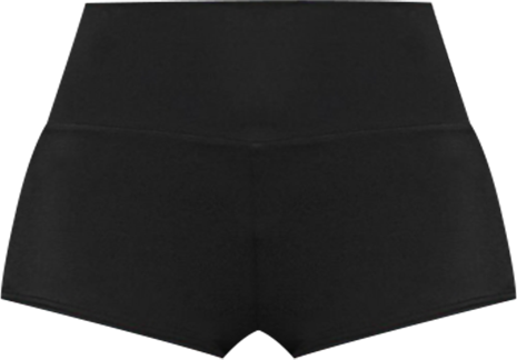 Women's Tugless High Waisted Swim Boy Shorts