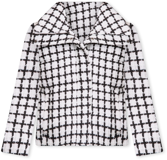 Women's Short Tweed Puffer Coat, Exclusively at Macy's