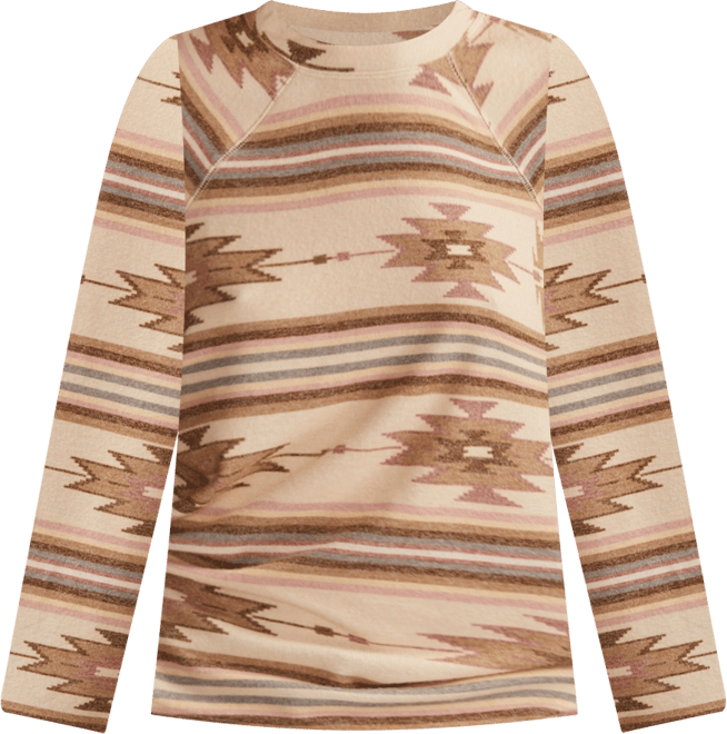 Women's Cloud Long Sleeve Crew Neck Sweater