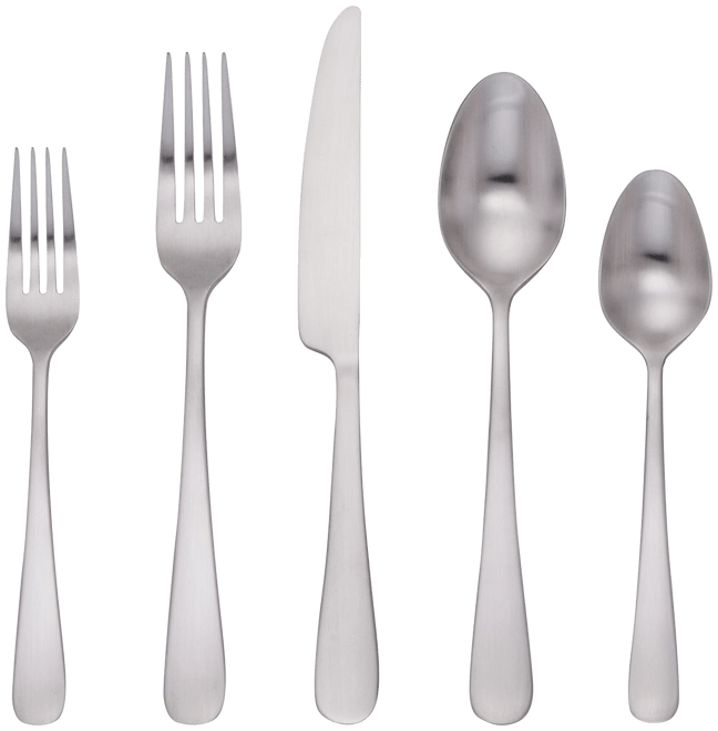 Elegance 20-piece 18/10 Stainless Steel Silverware Set