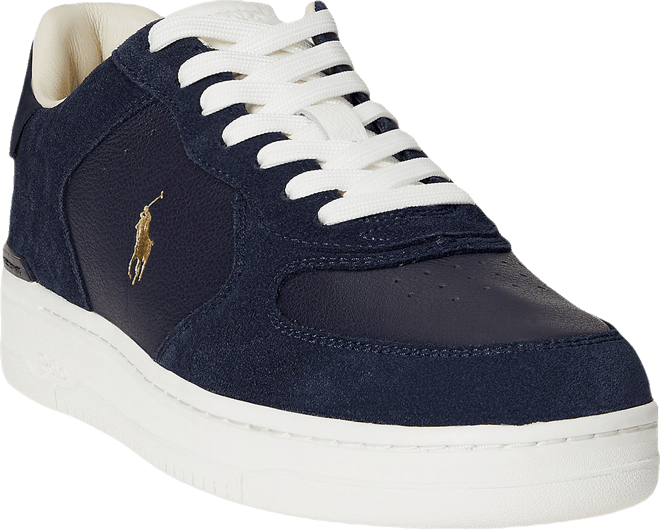 Men's Masters Court Leather & Suede Sneakers