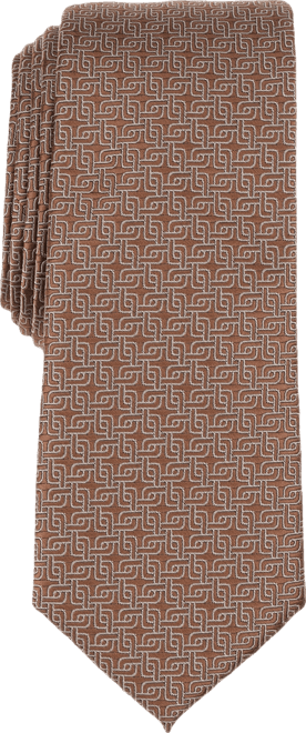 Men's Tundra Abstract Pattern Tie, Macy's Exclusive