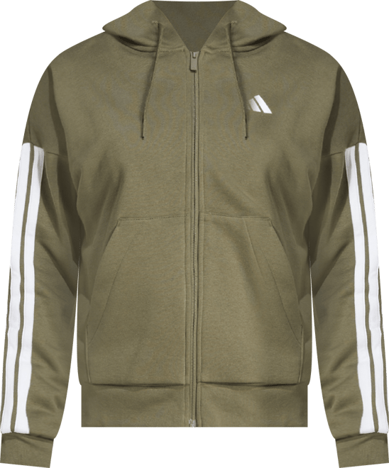 Women's 3-Stripe Fleece Full Zip Hoodie