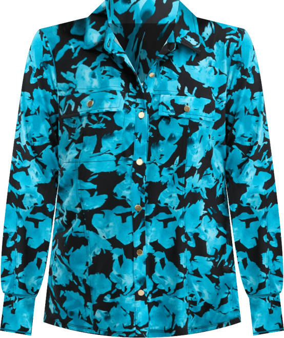Women's Printed Utility Top, Macy's Exclusive