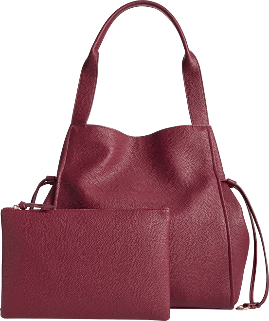 Jyyll Large Solid Tote with Removable Pouch, Exclusively at Macy's