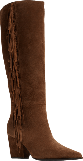 Women's Kaelya Knee-High Tall Fringe Western Boots