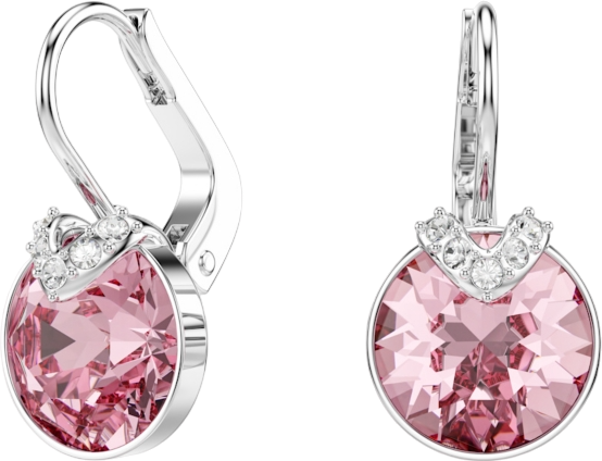 Bella V Gold-Tone Plated Drop Earrings