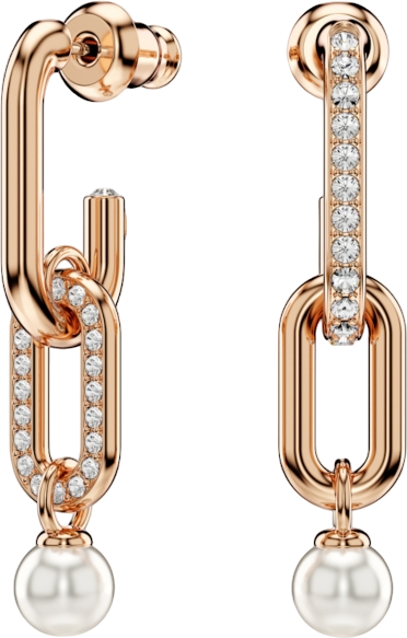 Constella Rhodium Plated Drop Earrings