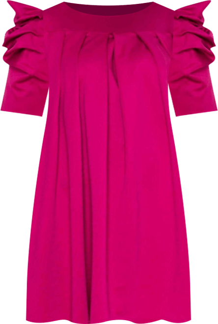 Women's Plus Size Zaya Pleated Swing Dress