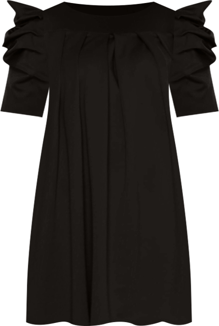 Women's Plus Size Zaya Pleated Swing Dress