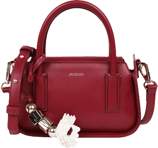 Structured Mini Bag with Removable Crossbody Strap & Jw Charm