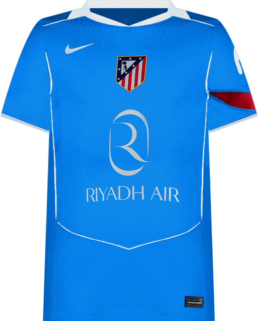 Terceiro equipamento Stadium Atlético de Madrid 2025/26 Camisola de futebol Replica Nike Dri-FIT Total 90 para homem
