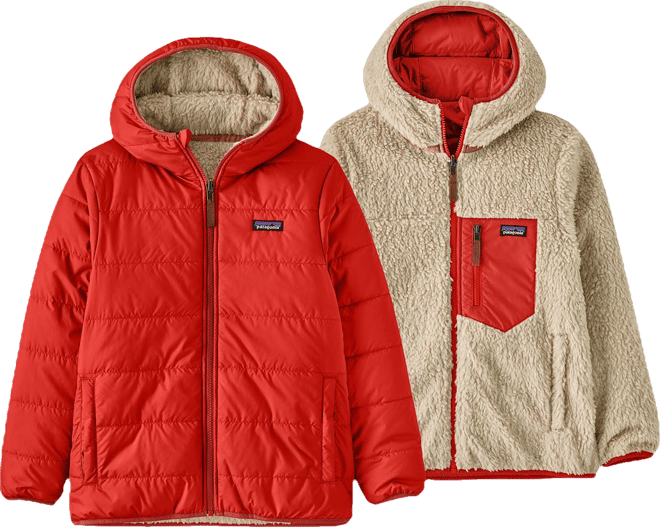 値下⭐︎パタゴニアKids ReversibleReadyFreddy Hoody Patagonia Kids' Reversible Ready Freddy Hooded Jacket