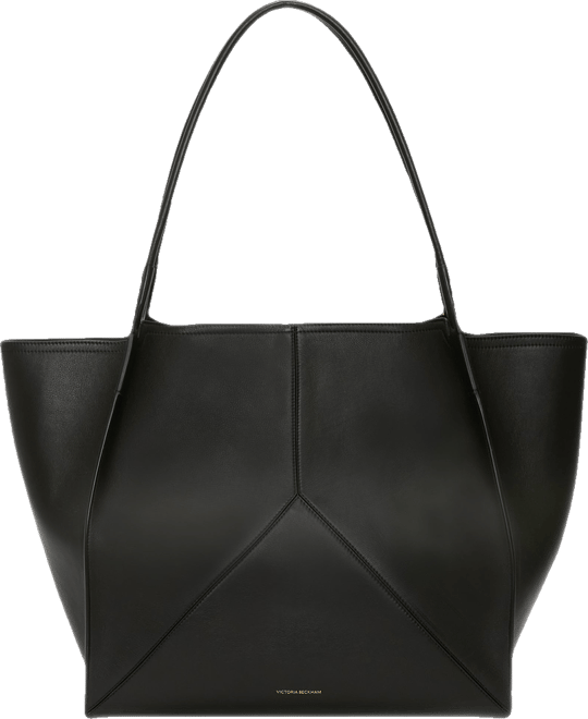 Large Victoria Tote In Black Soft Leather
