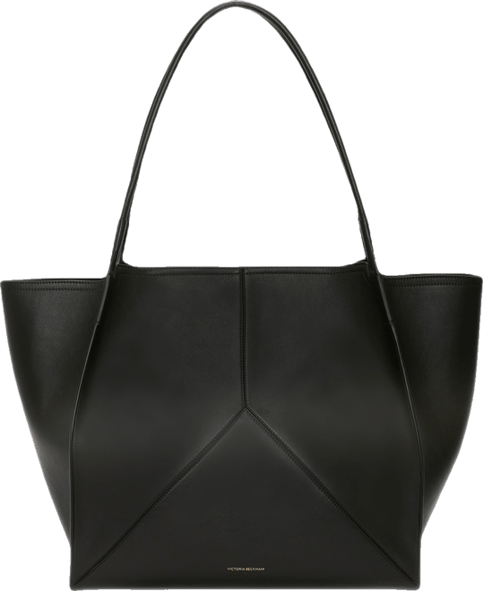 Victoria Travel Tote In Black Soft Leather – Victoria