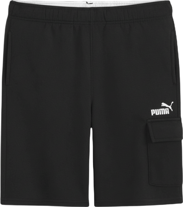 PUMA Basic Essentials Little Kids' Fleece Cargo Shorts
