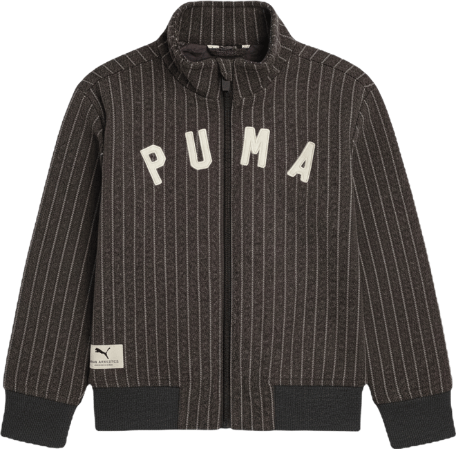 PUMA Class Pack Little Kids' Faux Wool Track Jacket