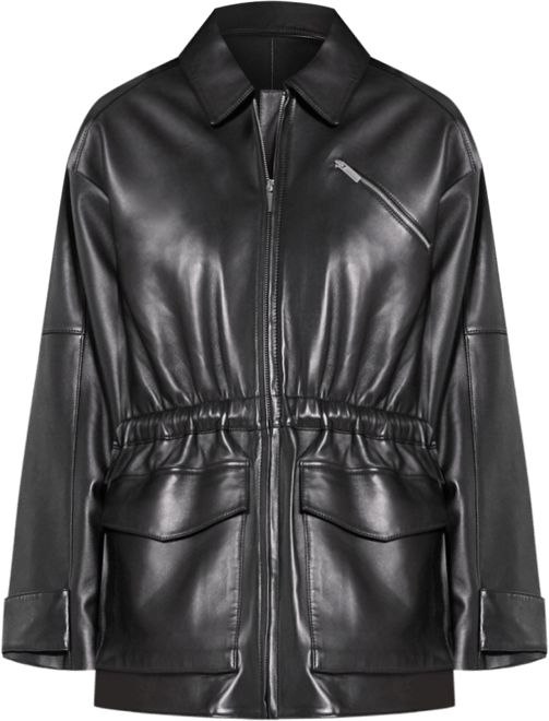 Theory SOFT LEATHER ZIP UP JKT ブラック　P Theory Soft Leather Zip Up JKT セオリーレザー