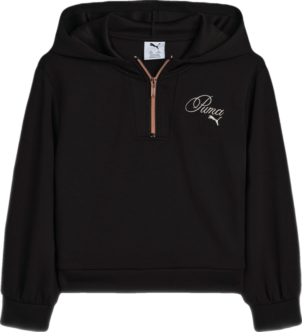 PUMA Bow Society Quarter-Zip Hoodie, Toddlers