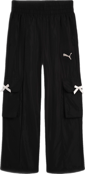PUMA Bow Society Wide Leg Cargo Pants, Toddlers