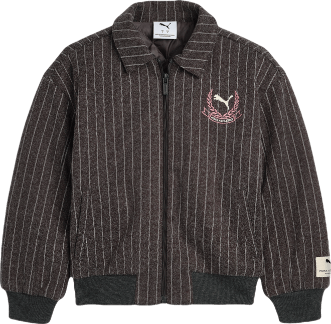 PUMA Class Pack Faux Wool Varsity Jacket, Toddlers