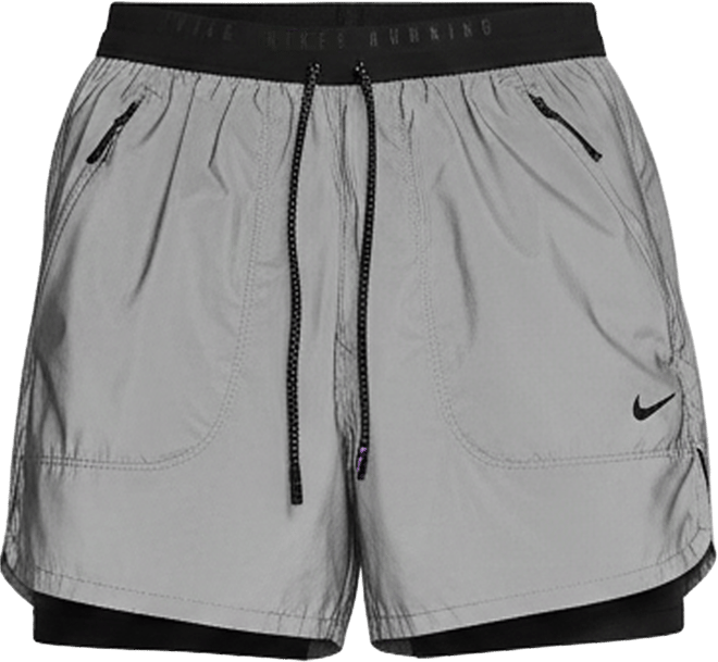 나이키 남성 4인치 투인원 반사 러닝 쇼츠